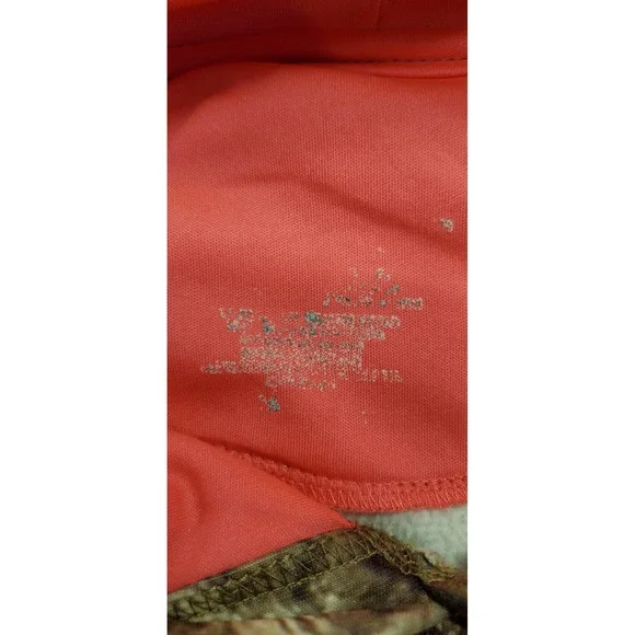 Mossy‎ Oak Camouflage Pink Logo Hoodie Women's - Picture 4 of 7